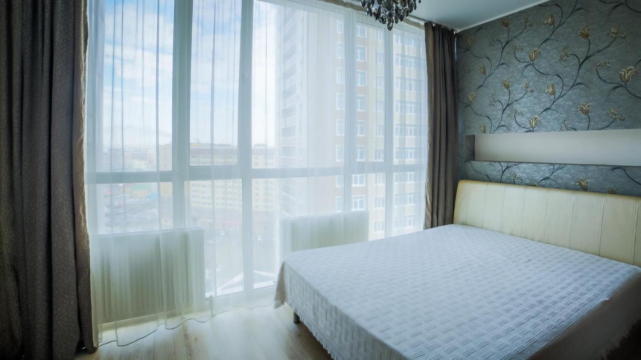 Апартаменты В Астане На Мамышулы Akmola Esterno foto